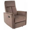 Relaxačné kreslo NIKOS VELVET, cappuccino bluvel 38