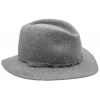Dámsky cestovný šedý zimný klobúk Dagmar - Mayser Veľkosť: 59 cm (L)