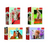 Trefl Minipuzzle 54 dielikov Zvieratká - mláďatá 4 druhy v krabičke 9x6,5x4cm 40ks v boxe