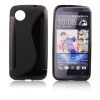 Gumené puzdro HTC Desire 700 čierne