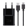 EP-TA20EBE + EP-DG950CBE Samsung Type C Cestovní dobíječ Black (Bulk)