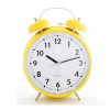 Retro veľké 33 cm budík žltý HOH-3 (Retro veľké 33 cm budík žltý HOH-3)