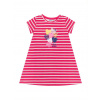 Dievčenské šaty - WINKIKI WKG 11043, ružová / pásiky Farba: Ružová, Veľkosť: 122