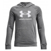 Under Armour Rival Fleece Big Logo Hoodie Gray XS