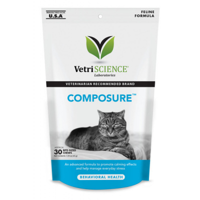 VetriScience Composure na upokojenie mačky 30 tbl