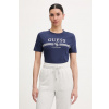 Guess tričko dámske bavlnené s elastanom SIENA V6GI07.K2968 tmavomodrá XL