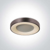 One Light Greta stropné svietidlo 1x40 W hnedá 62182/BBR/W
