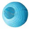 Lampion kulatý 30 cm modrý