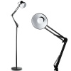 Interlook MT-390 | Stojacia lampa s nastaviteľným ramenom Čierný