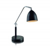 Markslöjd Fredrikshamn stolová lampa 1x40 W čierna 105025
