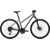 Krosový dámsky bicykel MERIDA CROSSWAY 300 LADY 2026 Veľkosť rámu: S na výšku postavy 162-170 cm matný šedý(čierny)