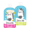 Zebra&Me plniteľné kapsičky pre deti na opakované použitie kuchár + zebra 2ks 150 ml
