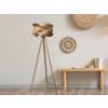 NEDES Dizajnová stojaca lampa z masívneho dreva E27/60W - WRE 191