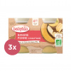 3x BABYBIO Príkrm jablko banán 2x 130 g