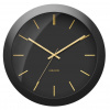 Designové nástěnné hodiny 5840BK Karlsson 40cm