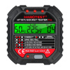 Tester zásuviek Habotest HT107D s digitálnym displejom