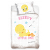 Carbotex Obliečky do postieľky Malý Tweety