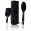 GHD Glide horkovzdušný kratáč, iontová technologie, dárková sada, Iced Luxe Collection, černá