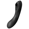 Satisfyer Curvy Trinity 4 - vzduchový 2v1 vibrátor (čierny)