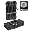 Odolný vodotesný kufor na 12 pušiek 10840 Explorer Cases® / s penou – Čierna