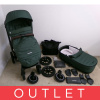EASYWALKER Kočík kombinovaný Jimmey Pine Green XXL AIR + RWS