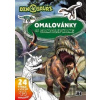 Omalovánky se samolepkami - Dinosauři - Jiří Models