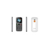 Aligator A321 Senior Dual SIM, bílá nabíjecí stojánek A321WT
