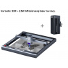 33W Output Power Acmer Ultra Wifi Laser CNC Gravírka Laserový Gravírovací Stroj Plotr Gravíruje (i řeže) Kovy IR 2,5W Laser Výběr Variant Varianta: 33W + 2,5W Infračervený laser na kovy