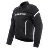 Dainese AIR FRAME 3 TEX letní textilní bunda černá/bílá 46