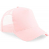 Beechfield | B640B, Detská 5 panelová šiltovka Trucker, ružová Pastel - ružová Pastel