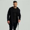 Kardigan Hoodie black - STRIX barva: černá, velikost: XL