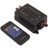 Stmievač pre LED pásky s DO (RF), 8A, 12/24V, ind. kód, s časovačom OFF - sada