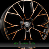 MAK STILO 7,5x18 5x114,3 ET45.00 black & bronze