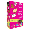 Mačka, pizza, taco, syr - stolová hra v maďarskom jazyku