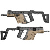 Krytac Airsoftová zbraň Kriss Vector SMG V2, sklopná pažba - Dual Tone