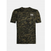 Tričko Under Armour ABC CAMO SS, barva: zelená kamufláž, velikost: XXL