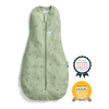 ERGOPOUCH Zelená zavinovačka a vak na spanie 2v1 Cocoon Willow 0-3 m, 3-6 kg, 0,2 tog 27x20x2 zelená