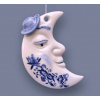 Cibulák – Vianočná ozdoba mesiačik – Originálny cibuľový porcelán 1. akosť
