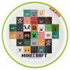Stor Non Slip Bicolor Premium Minecraft 2023 tanier