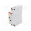 Časové relé 0,05s÷100h SPDT 24÷240VAC 24÷48VDC DIN -20÷60°C