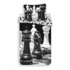 Textilomanie 3D Bavlnené obliečky CHESS DREAM čierno-biele, 100% bavlna Rozmer obliečky: 70 x 90 cm | 140 x 200 cm