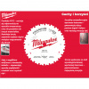 Rezný kotúč na kov Milwaukee 48404220 165 x 15,87 mm (4932471312)