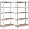 Policové regály 2 ks 180 x 90 x 40 cm SONGMICS - GLR040E02