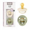 Bibs Colour kaučuk 2ks Sage Ivory 120241