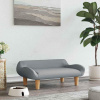 vidaXL Pelech pre psa bledosivý 70x40x24 cm látka