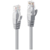 LINDY 48008 RJ45 sieťové káble, prepojovacie káble CAT 6 U/UTP 15.00 m sivá 1 ks; 48008