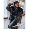 BRILLIANCE dámska oversize zimná bunda čierna (ty3908) Green Camo L