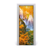 Fototapeta na dvere samolepiace vodopád jeseň 75x205