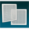 HACO mřížka větrací se síťovinou krytka PH 100x100mm BÍ