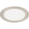 LED vstavané svietidlo Telefunken IP23 WiFi RGBW 12 W 1200 lm 2700-6500 K matný nikel stmievateľné